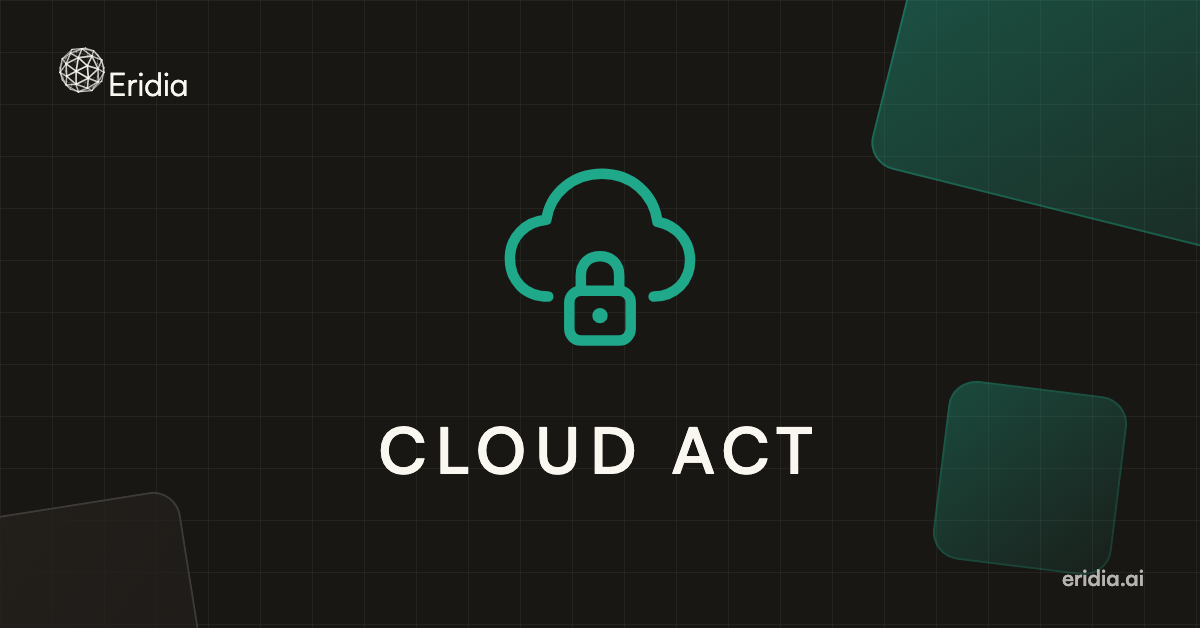 The Cloud Act applies to the operator, not the country of the server